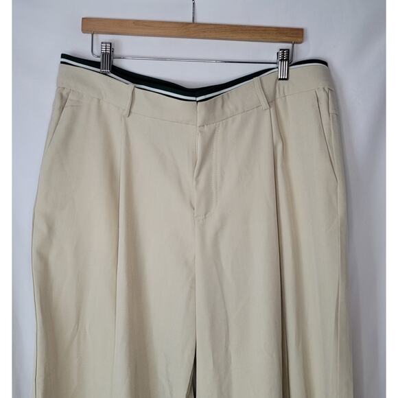 Emerson Lane- Women's Baggy Wide Leg Tan pants- size XL - Picture 2 of 8